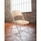 National Public Seating Commercialine Folding Chair, Vnyl, Tan, PK4 951 - alternate 4